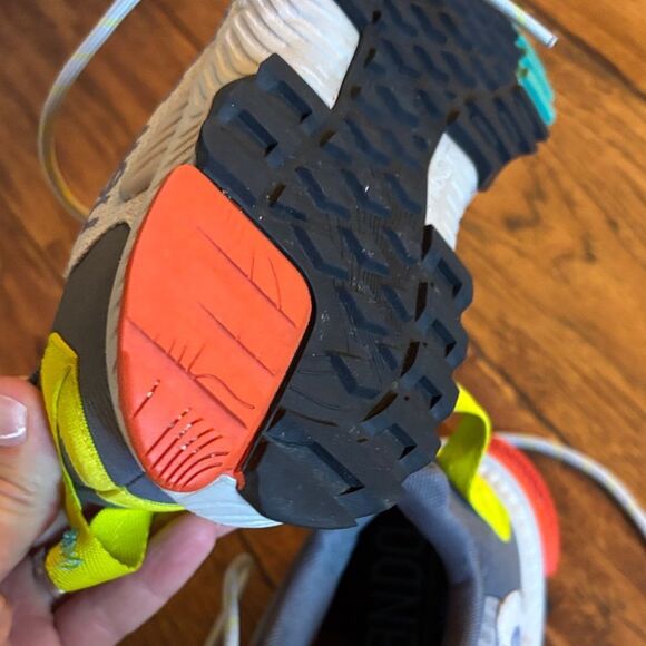 New Balance Shando Gray and Neon Sneakers - Picture 11 of 13